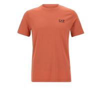 EA7 T-Shirt da Uomo Core Identity Slim in Cotone Pima Arancione Taglia XXL Codice 8NPT26PJVQZ-U3010 Arancione