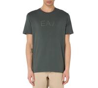 EA7 T-Shirt da Uomo Girocollo Visibility Slim Fit Verde Taglia L Codice 7M000225AF10373-U8109 Verde