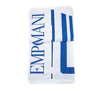 EA7 Telo Mare Big Logo 100 * 170 Unisex Bianco MOD. 904007-2R790