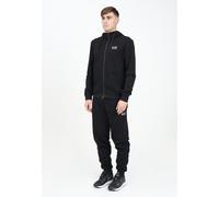 EA7 Tute Uomo Nero Tuta Core Identity Autunno inverno 2025/26 85% Cotone 15% Po