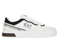 EA7 Unisex Woven Sneaker - white/black - Bianco (44)