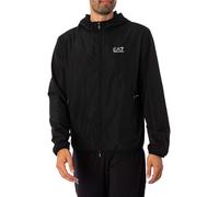EA7 Uomo Giacca leggera con logo, Nero