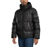 EA7 Uomo Giacca Mountain Polar Down Logo, Nero