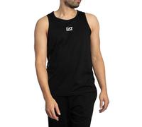 EA7 Uomo Gilet Sottile con Logo, Black, M