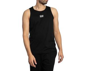 EA7 Uomo Gilet Sottile con Logo, Black, M