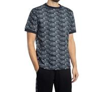 EA7 Uomo Maglietta con Motivo Logo, Blue, XXL