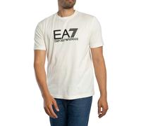 EA7 Uomo Maglietta con visibilità sul treno, Beige