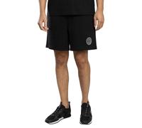 EA7 Uomo Pantaloncini da tuta con logo distintivo, Nero