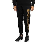 EA7 Uomo Pantaloni Big Logo Joggers, Nero