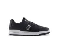 EA7 UOMO SCARPA SNEAKERS IN PELLE EMPORIO ARMANI art. X8X234 XK422 - BIANCA e NE