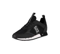 EA7 Uomo Scarpe da ginnastica intrecciate, Nero