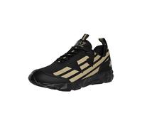 EA7 Uomo Scarpe da Ginnastica Ultimate C2 Kombat Core, Black/Gold, 42 EU