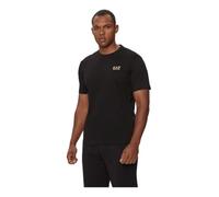 EA7 Uomo T-Shirt con Logo del Petto, Black/White, M