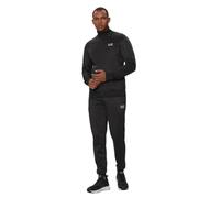 EA7 Uomo Tuta Con Zip Con Logo, Black, S