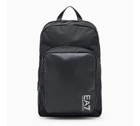 EA7 Zaino Train Core con Logo Nero Nero