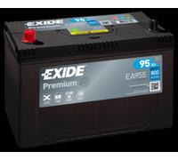 BATTERIA AUTO EXIDE PREMIUM EA955 PER AVVIAMENTO 95Ah 800En D31 POLO SX