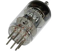 EAA/EB 91 = 6 AL 5 Tubo elettronico Diodo doppio 420 V 9 mA Numero di poli (num): 7 Attacco: miniatura Contenuto 1 pc(s)