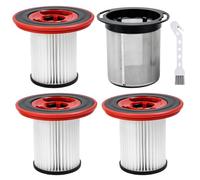 EAAGHK 5 pezzi lavabili, con 3 elementi filtranti, 1 prefiltro in acciaio inox, 1 spazzola piccola compatibile con Bosch Unlimited Serie 7 aspirapolvere a batteria BKS711XXL BBS711W BBS712A BCS711GB