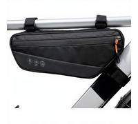 EAAGHK Borsa Triangolare da Telaio per Bicicletta Impermeabile, Borsa per Bicicletta Anteriore, Borsa Telaio Bici con Cinghie Regolabili per Mountain Bike, Bici Gravel, Bici da Strada ed e-Bike (1.8L)