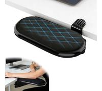 EAAGHK Supporto per Bracciolo da Scrivania Rotante 180°e Regolabile Poggiabraccio Ergonomico da Scrivania Prolunga Scrivania per Braccio Adatto a Tavoli Fino a 6,2 cm Spessore per Rilassare i Muscoli