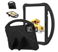Eabhulie Bambini Custodia per Doogee Tab E3 10,95" 2025, EVA Leggero Portatile Antiurto Custodia Protettiva con Staffa & manico Nero
