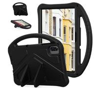 Eabhulie Bambini Custodia per Infinix Xpad 20 11" 2025, EVA Leggero Portatile Antiurto Custodia Protettiva con Staffa & manico Nero