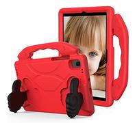 Eabhulie Custodia per Samsung Galaxy Tab A 10,1 2019 SM-T510/T515 Cover Leggera in Schiuma EVA con Maniglia e Supporto, Funda Antiurto Protettiva per Bambini Rosso