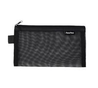 EABKLPQRS Astuccio per matite capiente, Astuccio in rete, confezione da 12, multicolore, 21 cm x(Black (12))