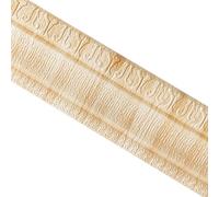 EABKLPQRS Battiscopa autoadesivo 3D, Bordo battiscopa for bordi in schiuma autoadesiva 3D multicolore 2,3 mx 7,8 cm(Golden)