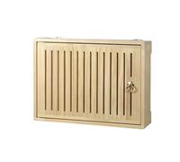 EABKLPQRS Mobile porta-router in legno, Scatola porta router con gestione cavi, montaggio a parete, in legno massello, multicolore, disponibile in diverse misure(Yellow,19.5 * 3.5 * 12.6in)