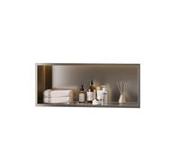 EABKLPQRS nicchia doccia a muro, Stainless Steel Shower Niche Multicolor Multiple Sizes(Grey,70x28x12.5cm)
