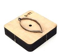 EABKLPQRS Stampo di Legno Tagliato in Pelle, Leather Craft Cutting Mold for G-Series Patterns(G-01)