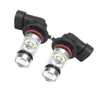 Eacam 2pcs 9006/HB4 LED Headlight Bulbs Kit 100W White High Bright Car Driving Lamp, Lights Up Within Microseconds and Reacts Quickly, 1W Is Equivalent to 5W of Traditional Headlights