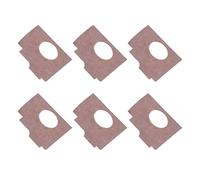 Eacam 6 Pezzi di Ricambio in Cotone per Filtro dell'Aria per Motosega, Produzione Professionale, Tecnologia Squisita, Alta Precisione, Accessori Perfetti, Prolungamento della Durata,