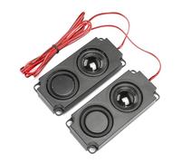 Eacam 8Ω 5 W -Altoparlanti da Altoparlanti Portatile Cavità di Bassi Pesanti, Doppio Altoparlante Magnetico da 40 Mm per Monitor TV, Piccole Dimensioni e Portatili, qualità del Suono