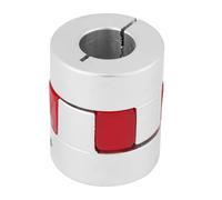 Eacam Accoppiatore per Albero Prugna in Lega di Alluminio 1pc Connect D25 L30, Elevata Resistenza, Lunga Durata, Smorzamento delle Vibrazioni, Adatto per Apparecchiature a Media e Alta (12mm-12mm)