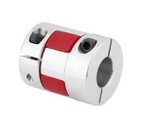 Eacam Accoppiatore per Albero Prugna in Lega di Alluminio 1pc Connect D25 L30, Elevata Resistenza, Lunga Durata, Smorzamento delle Vibrazioni, Adatto per Apparecchiature a Media e Alta (10 mm-12 mm)
