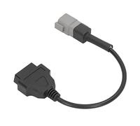 Eacam Adattatore per Cavo Diagnostico 6pin a 16 Pin per Bici ATV MOTO ATV, Collega il Lettore di Codice OBD2 o ELM 327 V.1.5, Leggi i Dati in Tempo Reale Dal Motore, la Sostituzione