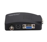 Eacam Adattatore Video da BNC a VGA, Plug & Play, Alta Frequenza di Scansione, Funzione PIP, 1920x1200, per Terminator AV/S, De-noising di Immagine 3D Extra Forte, 800x600, Monitor