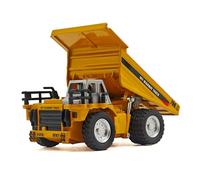 Eacam Autocarro con Cassone Ribaltabile Telecomandato 2.4G con Luci e Suoni per Mini Camion da Costruzione, Demo Automatica, Crociera Automatica