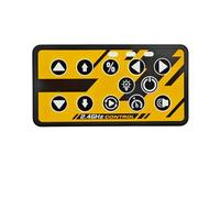 Eacam Autocarro con Cassone Ribaltabile Telecomandato 2.4G, Mini Camion da Costruzione con Luci e Suoni, Demo Automatica, Crociera Automatica, Facile da Trasportare e Controllare