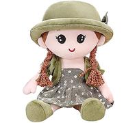 Eacam Bambola di Pezza per Bambina, Bambola di Peluche da Principessa, Pezza Morbida e Morbida, da 13,8 Pollici, in Cotone PP, Decorazione per la Stanza dei Bambini, co (#1)