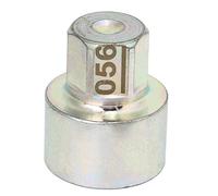 Eacam Blocco Ruota Lug Dut Remover, Chiave Per Serratura a Ruota Anti Furto Sostituzione Presa Per Lugnut Per 1 3 5 6 Serie 7 X1 X2 X4 X5 X6 Z4, Si Adatta Per Con Materiale in Metallo (056)