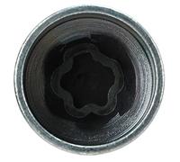 Eacam Blocco Ruota Lug Dut Remover, Chiave Per Serratura a Ruota Anti Furto Sostituzione Presa Per Lugnut Per 1 3 5 6 Serie 7 X1 X2 X4 X5 X6 Z4, Si Adatta Per Con Materiale in Metallo (048)