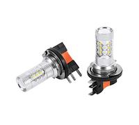 Eacam Bulbi a LED H15 80W H15, 2 Pcs/1 Paio di Luci per Auto per Auto Bianche, Super Robusti con Lunga Durata di 60000 Ore-riduce il Consumo di Energia del 40%-80%, Sostituzione Ad