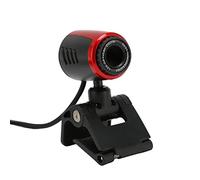 Eacam Camera USB, Rotazione a 360 °, Alta Definizione, Bilanciamento del Bianco Automatico, Microfono Integrato, Compatibile, Messa a Fuoco Manuale, Fotocamera Web per Laptop per PC