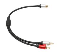 Eacam Cavo Sdoppiatore a Y da 1 Femmina a 2 Maschio Plug and Play Affidabile e Semplice per Home Theater 1 unità