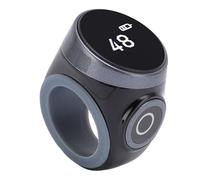 Eacam Contatore Elettronico Intelligente Contatore Digitale per Conteggio delle LCD Touch Control Regolabile con Batteria da 75 MAh e ABS per il Lavoro, gli Sport, (Nera)