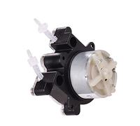 Eacam DC 6V Pompa Peristaltica per Acquario Testa Dosatrice Mini Pompa Acqua Autoadescante per Laboratorio Chimico Analitico con Sostituzione del Tubo di Portata Minima 150 Ml (1 mmX3 mm)