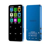 Eacam Giocatore MP3 con Altoparlante, BT 5.2 Audio Digitale Portatile Incorporato Clear Multifunzione FM Registratore di Radio FM Game Player, Riproduzione di 20-30h, Compatta Ultra (8g)